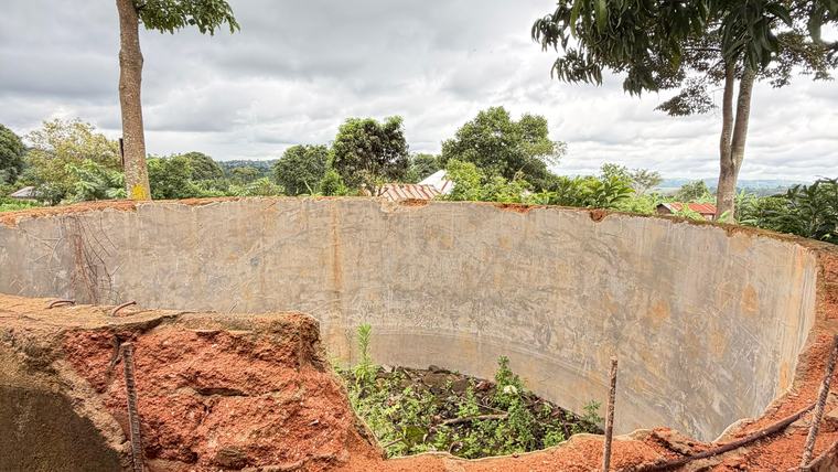 brick water tank