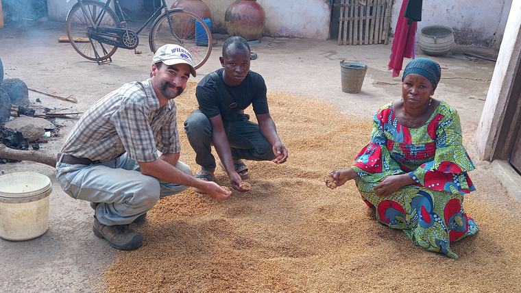 people in rice mill