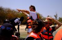people in a boat