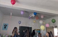 Kids celebrating
