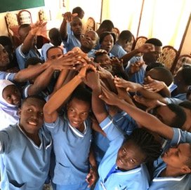 Midwifery students in Tanzania.