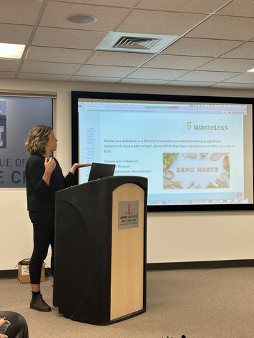 Alexx currently serves as the CEO of WasteLess Solutions, a nonprofit dedicated to the prevention of food waste.