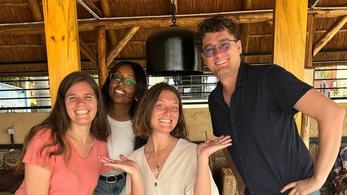 Volunteers in Rwanda Ring the Bell Signifying the End of Service