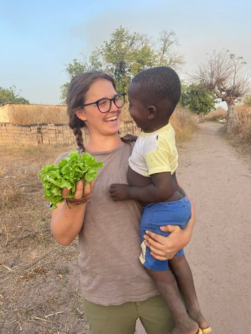 McKenna serves as an Agriculture Volunteer in The Gambia