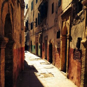 Bare streets, Morocco