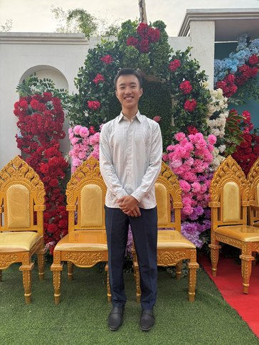 Raynold attends a a Cambodian wedding.