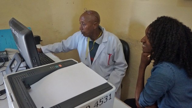 Volunteer Adrienne Hall trained healthcare administrators in Tigray, Ethiopia.