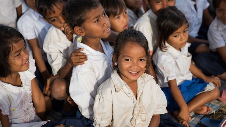 Children in Cambodia