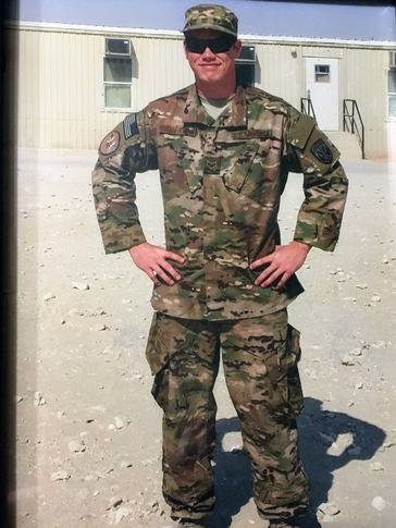 Riley A in fatigues