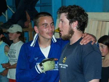 Robert on the right and Sandu on the left.