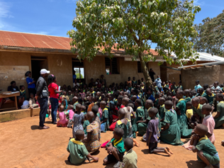 Romaric Fotsing PCV Uganda