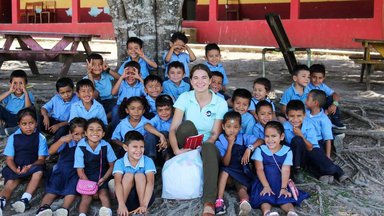 Volunteers in Belize will work primarily at primary schools, alongside teachers and principals, supporting health and family life education. RPCV Rose served in Belize from 2019 - 2020.