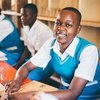Children learning in Uganda