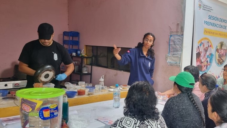 Sharing traditional Peruvian recipes that are affordable and nutritious.