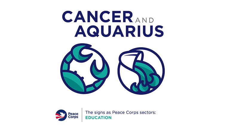 Cancer and aquarius