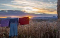 Lesotho sunrise