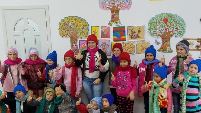 Student Standing for a Group Photo