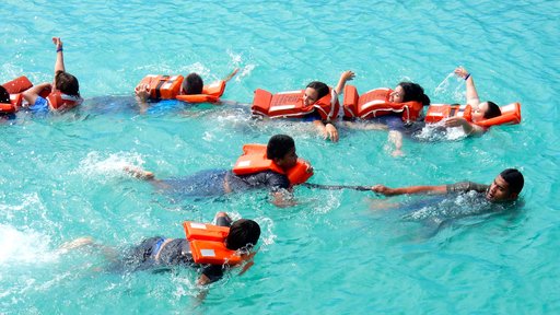 Swim safety training