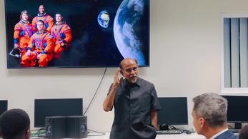 The Artemis II Landing Watch Party in Tanzania with Dr. Jiwaji