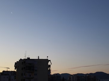 Tirana, Albania - View from Hotel