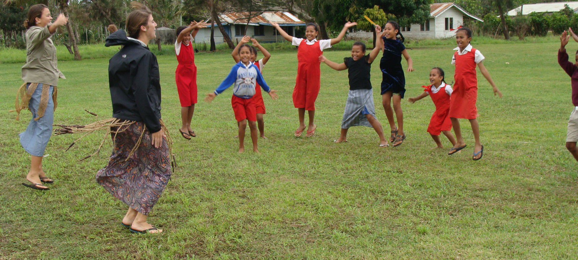 A Peace Corps Volunteer serves in Tonga