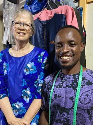 Uganda Volunteer and tailor