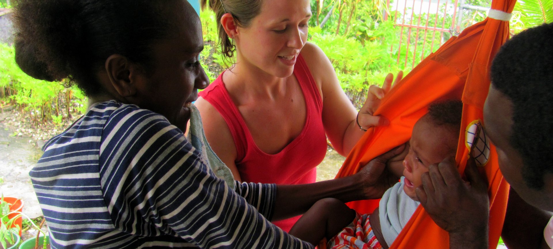 A Peace Corps Volunteer serves in Vanuatu