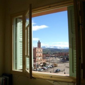 View from Amanda and JK’s apartment during service in Morocco. Call to prayer from the nearby Mosque was part of the rhythm o