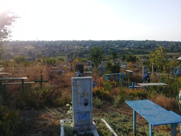 Cemetery in Moldova
