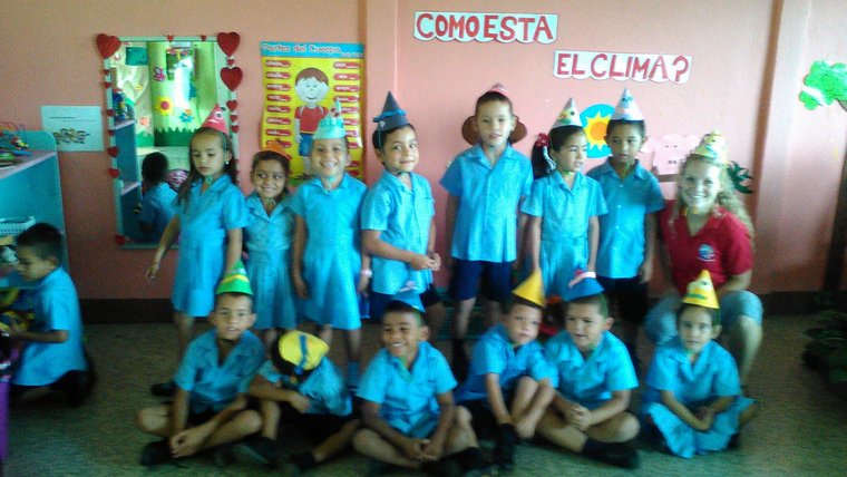 Students with whom PCV Emily worked with