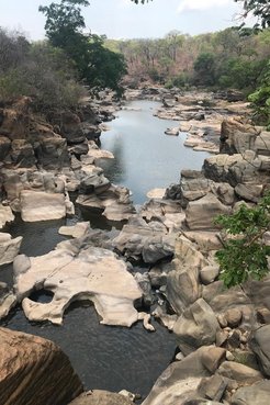 Bua River in Malawi