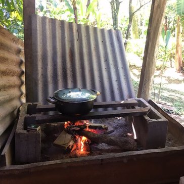 Cook fire, Costa Rica