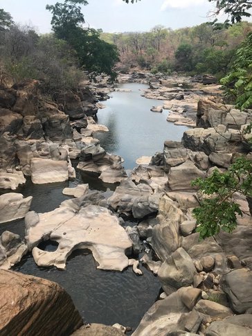 Bua River in Malawi