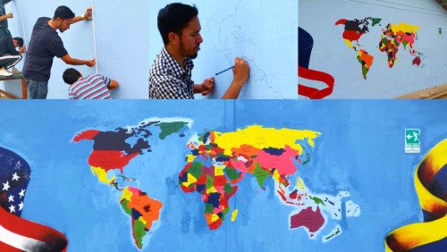 World Map project – new art