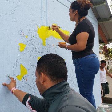 Painting World Map Project