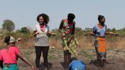 Women fish in Zambia