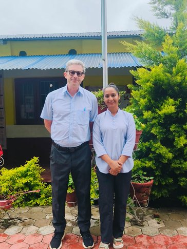 Asmita A., counterpart and computer science teacher