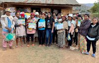 Nada's healthcare group in Madagascar.