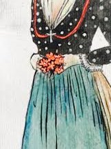 One of the last letters Kelsi sent Cate was an illustration she drew of her.
