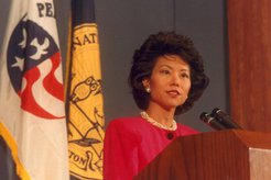 Elaine Chao at National Press Club