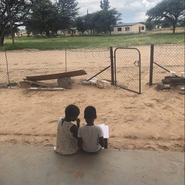 Elise helped children in Botswana as a Life Skills Educator for HIV/AIDS prevention.