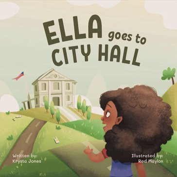 Cover of RPCV Krysta J.'s children's book on Democracy