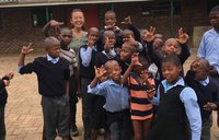 Gao with some students