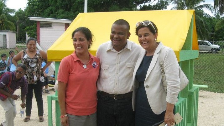 Natalie Macias served as a health volunteer in Belize.