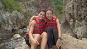 Char and Jen spending a day swimming and hiking through Somoto Canyon, Nicaragua.