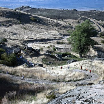 Krali Marko 65-kilometer Ultra in Prilep, Macedonia