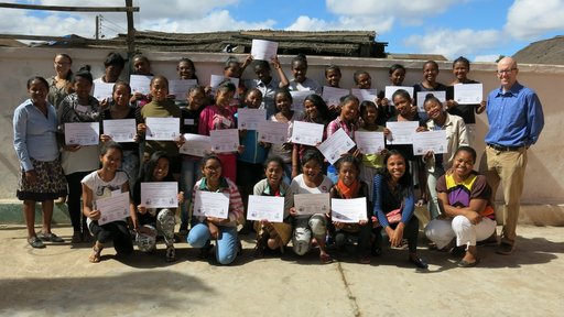Camp GLOW participants, Madagascar
