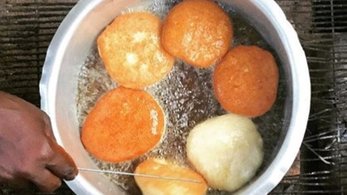 Mandazi, African donuts, courtesy of Jordyn Ball