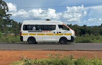 A matatu in Kenya