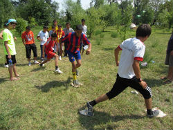 Participants of the 2011 Azerbaijani Boys’ Leadership Experience (ABLE) camp.